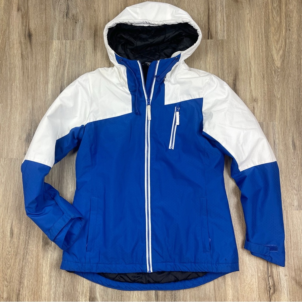 Body Glove Women’s Blue and White Snow Technology Ski Jacket - Picture 9 of 13